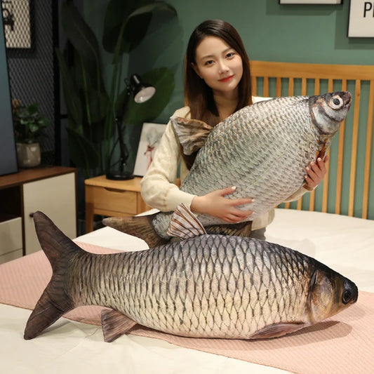 Cuddly Fish Plush Pillow